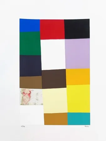 Zeefdruk Burri - Serigrafia 2