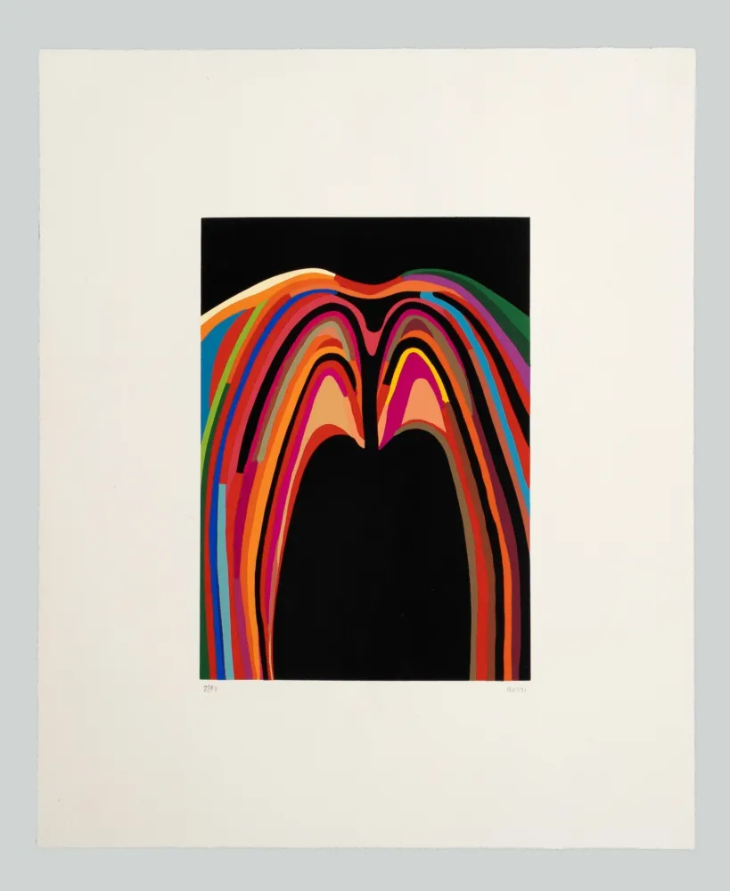 Zeefdruk Burri - Serigrafia 3-B