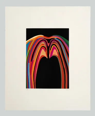 Zeefdruk Burri - Serigrafia 3-B