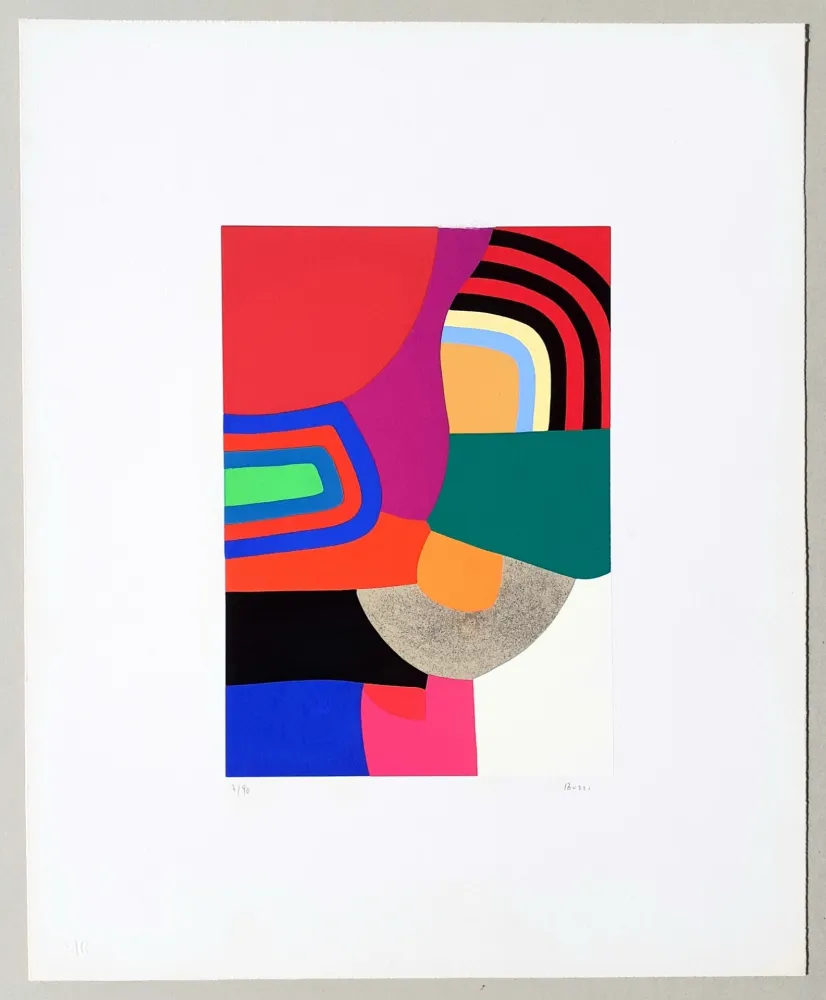 Zeefdruk Burri - Serigrafia 4