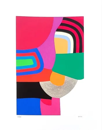 Zeefdruk Burri - Serigrafia 4