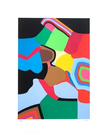 Zeefdruk Burri - Serigrafia 5