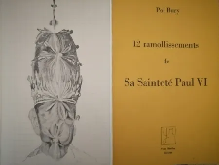 Geïllustreerd Boek Bury - 12 ramollissements de sa Sainteté Paul VI