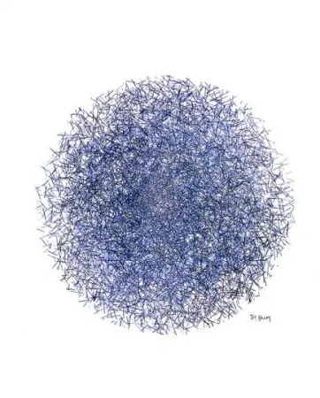 Lithografie Bury - Cercle