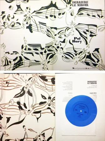 Lithografie Bury - Derrière le Miroir n°209. POL BURY. Avril 1974.