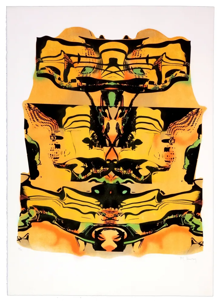 Lithografie Bury - Guggenheim