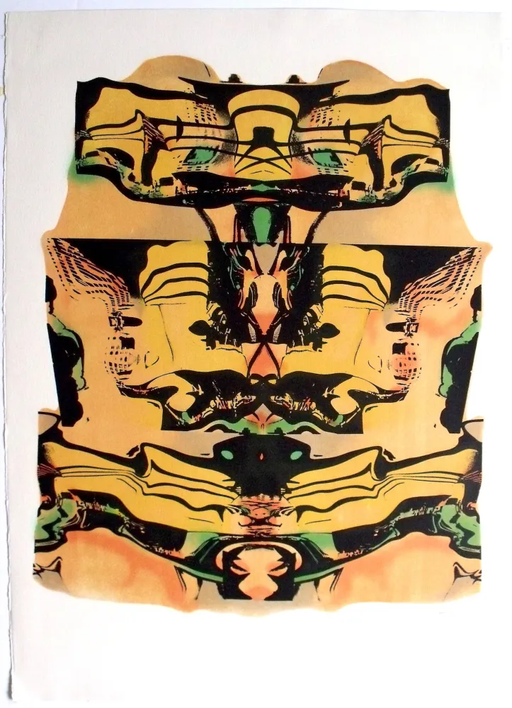 Lithografie Bury - Guggenheim	