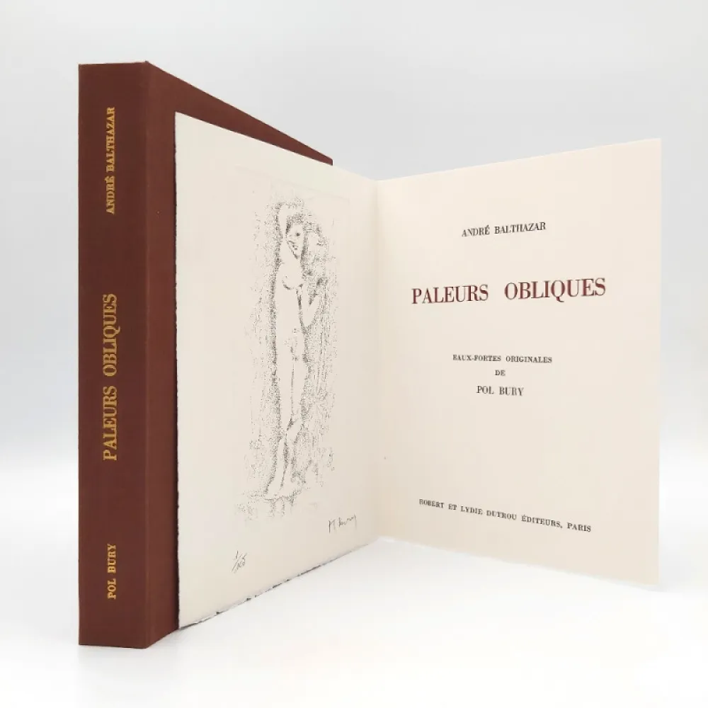 Geïllustreerd Boek Bury - Paleurs obliques
