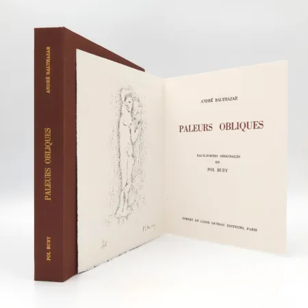 Geïllustreerd Boek Bury - Paleurs obliques