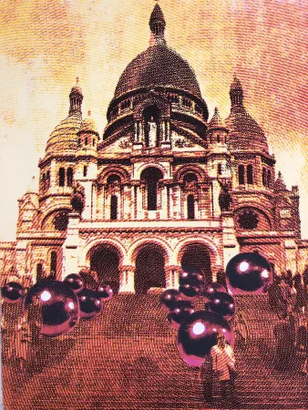 Lithografie Bury - Paris,