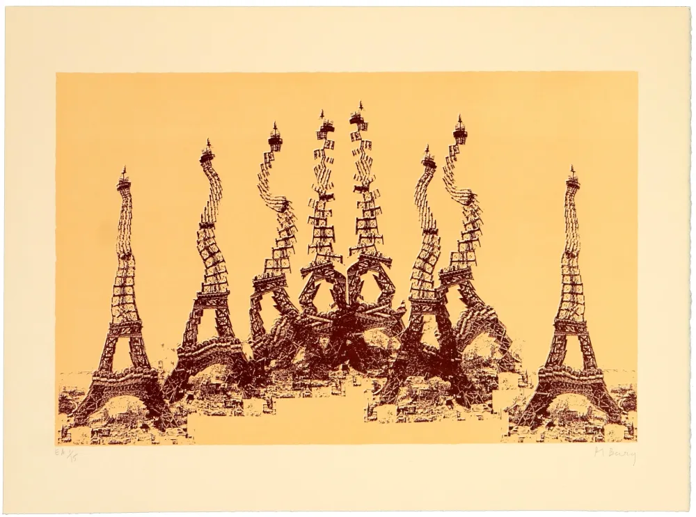 Lithografie Bury - Sans titre