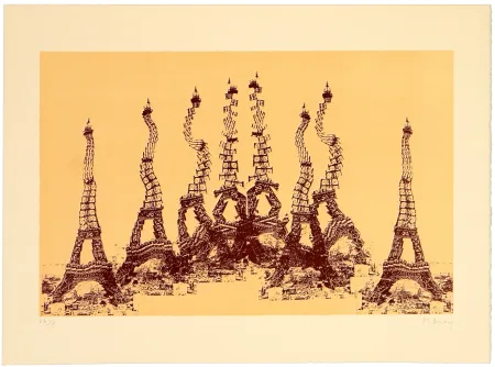 Lithografie Bury - Sans titre