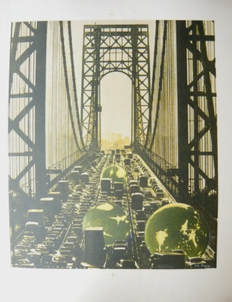 Lithografie Bury - Sans titre