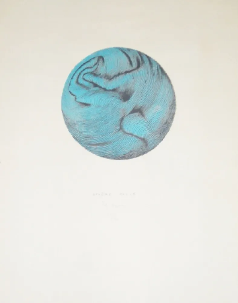 Lithografie Bury - Sphère molle