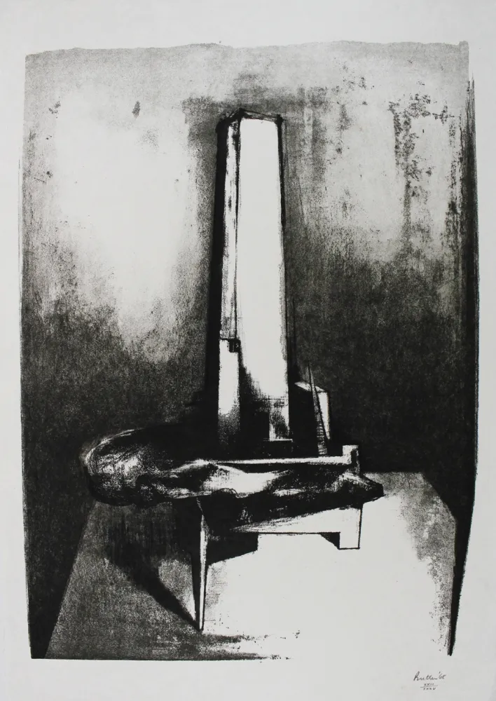 Lithografie Butler - Tower