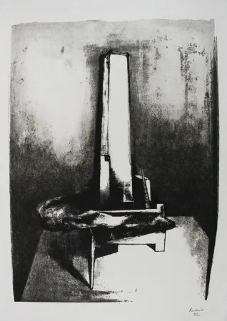Lithografie Butler - Tower