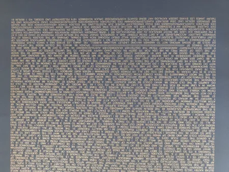 Zeefdruk Byars - The golden Tower, 1974. Diptychon. 