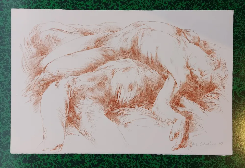 Lithografie Caballero - NU 