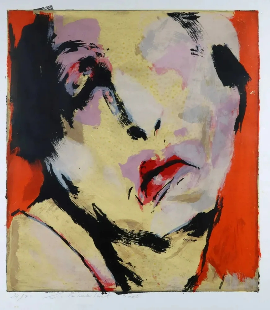 Zeefdruk Cabellut - Eliza