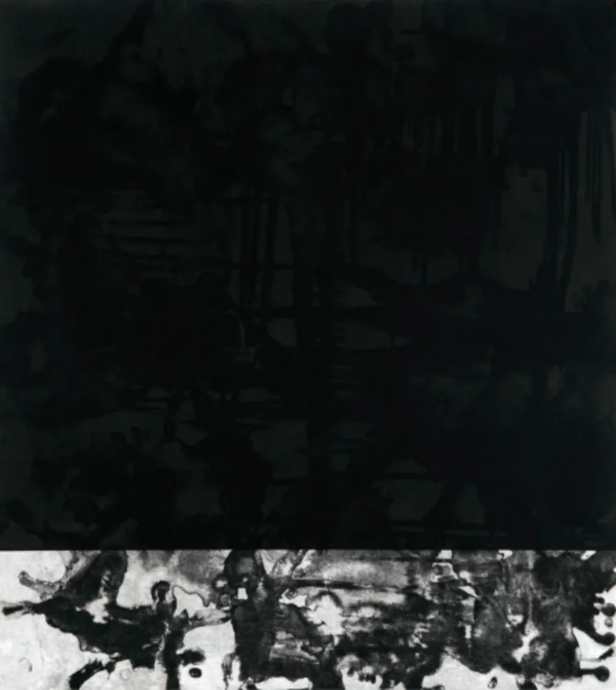 Aquatint Cabrita Reis - E as estrelas do céu cairam na terra....I