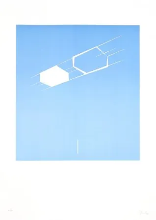 Lithografie Caldas - Waltercio Caldas WC 56 8