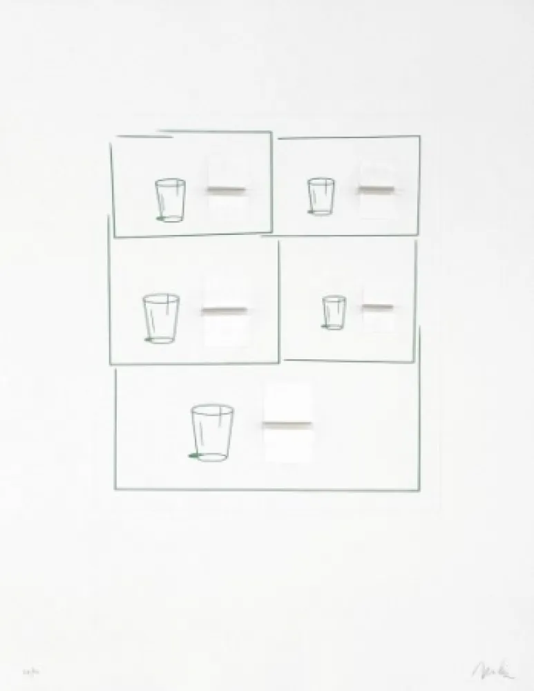 Lithografie Caldas - Without title 2