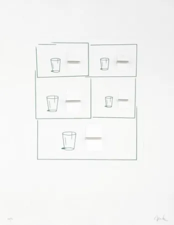 Lithografie Caldas - Without title 2