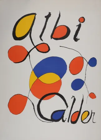 Lithografie Calder - Albi, circa 1971