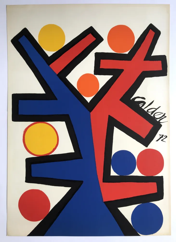 Lithografie Calder - Asymétrie