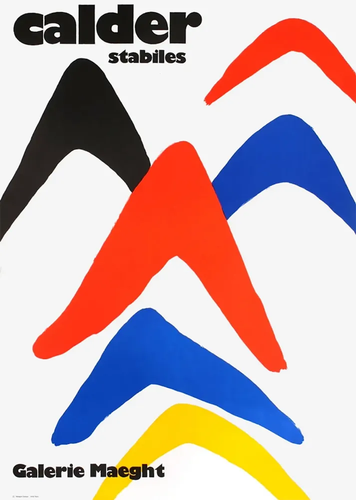 Poster Calder - CALDER 71 : Exposition 