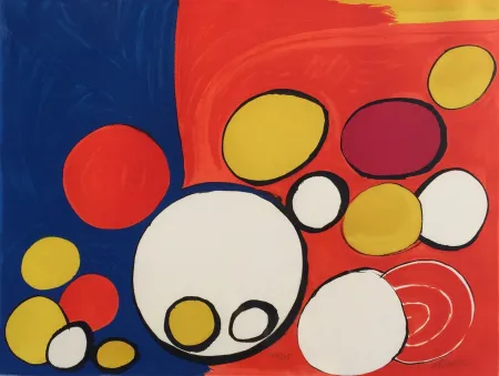 Lithografie Calder - Circle with Eyes - Our Unfinished Revolution