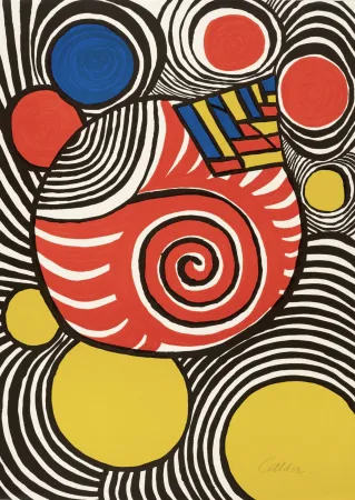 Lithografie Calder - Clown