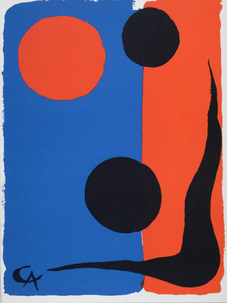 Lithografie Calder - Composition, 1966