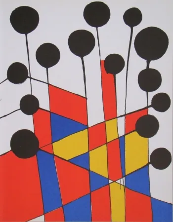 Lithografie Calder - Composition
