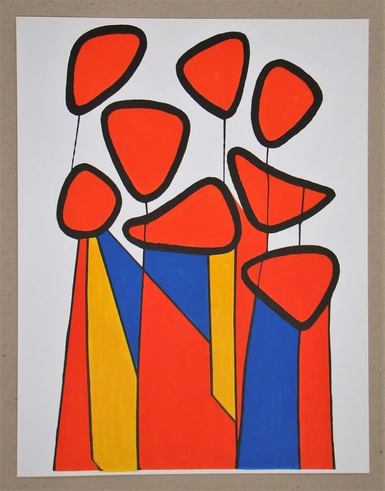 Lithografie Calder - Composition