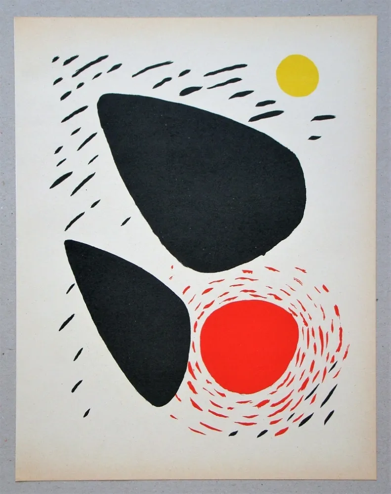 Lithografie Calder - Composition