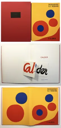 Geïllustreerd Boek Calder - Derrière Le Miroir n° 201. 