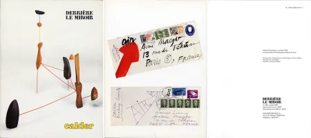 Geïllustreerd Boek Calder - DERRIÈRE LE MIROIR N°248: 30 mobiles, stabiles et machines motorisées (1981).