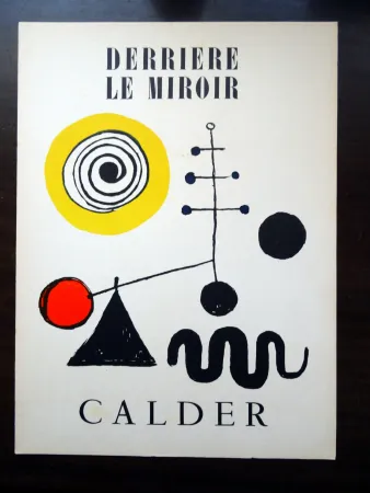 Geïllustreerd Boek Calder - DERRIÈRE LE MIROIR N°31