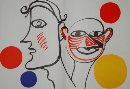 Lithografie Calder - DLM 221