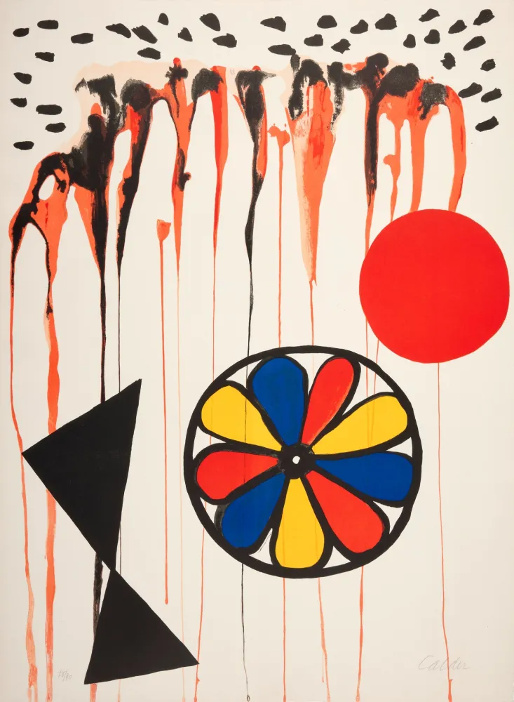 Lithografie Calder - La Mousson (The Monsoon)