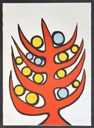 Lithografie Calder - L'albero del bene del male 