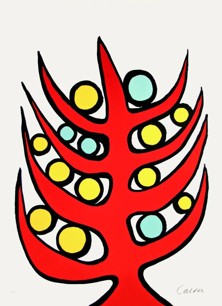 Lithografie Calder - L’albero del bene e del male