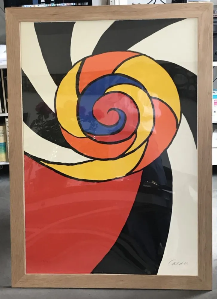 Lithografie Calder - Le turban , 1969