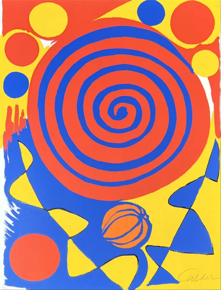 Lithografie Calder - Magie éolienne 