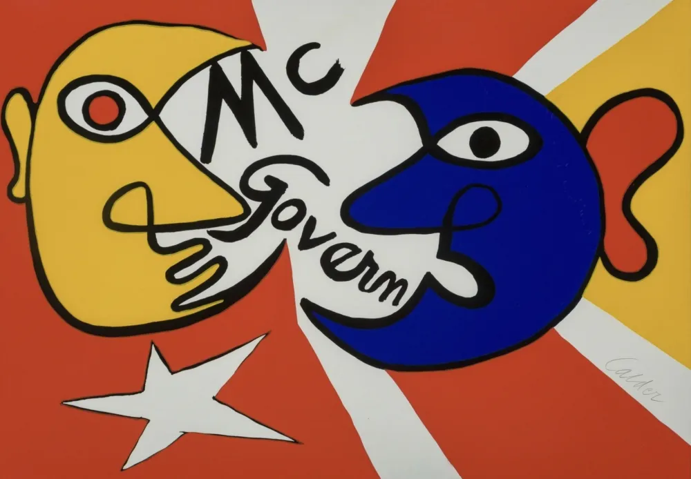 Lithografie Calder - McGovern for McGovernment
