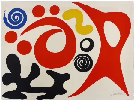 Lithografie Calder - Plancton