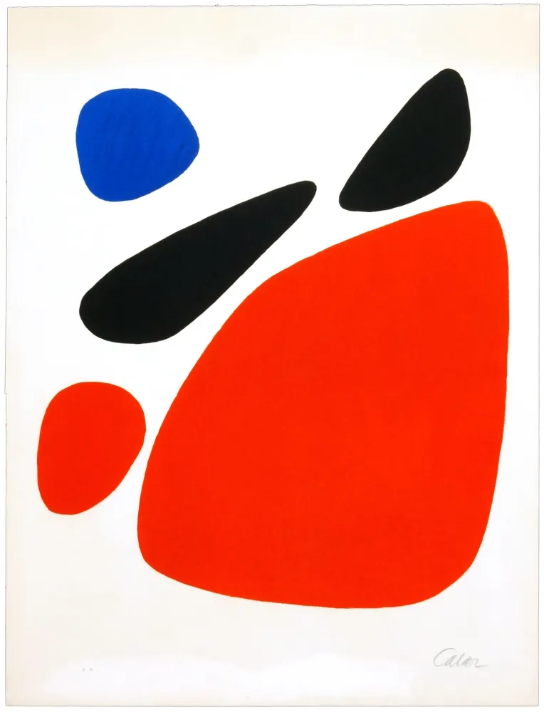 Lithografie Calder - Sans titre
