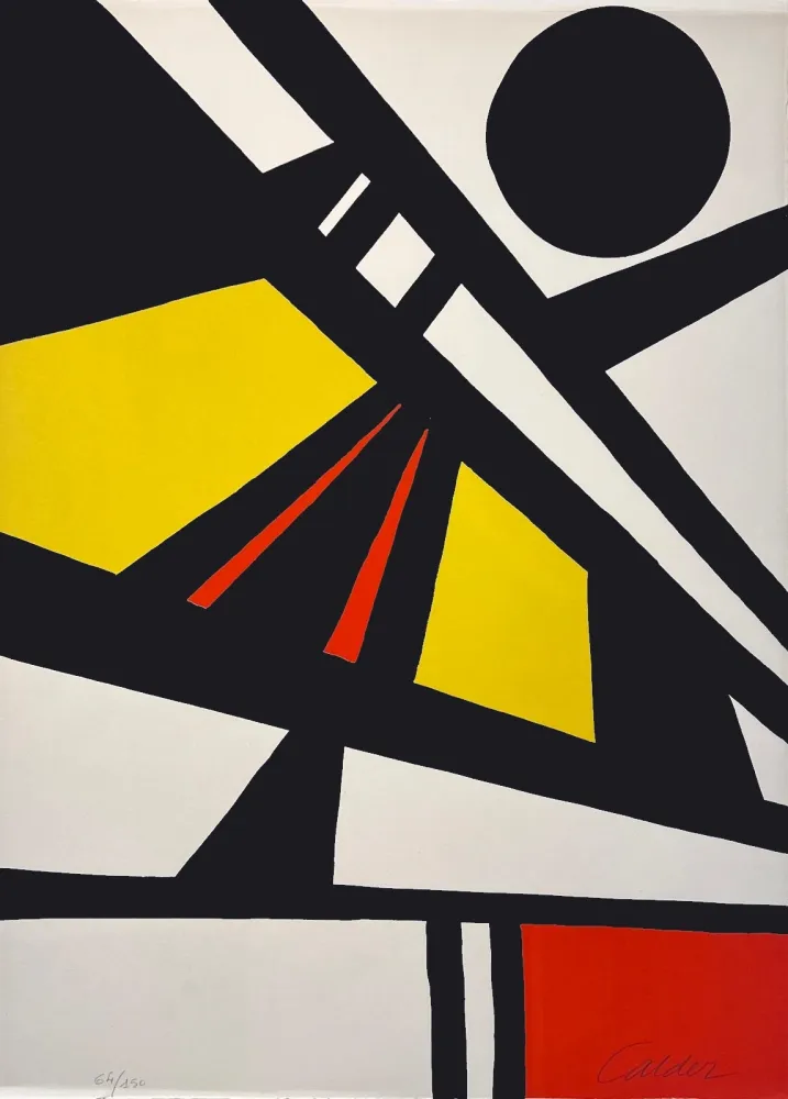Lithografie Calder - Sans titre