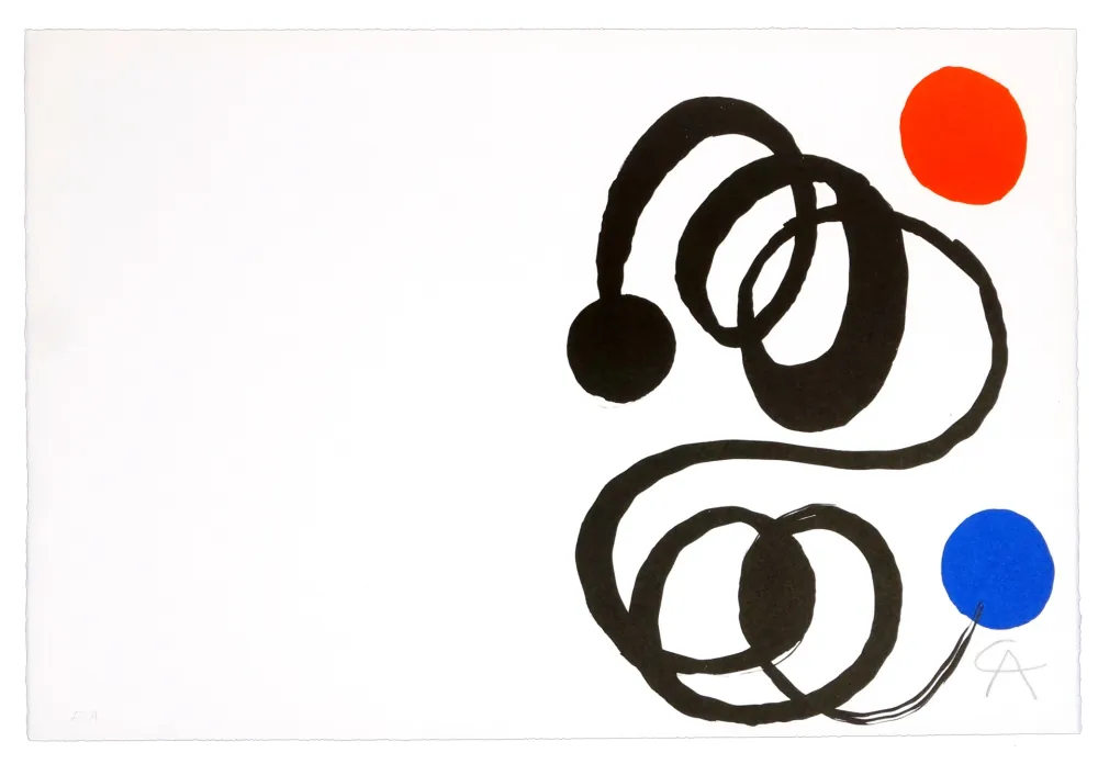Lithografie Calder - Sans titre